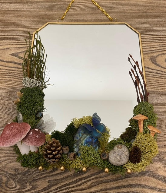 Enchanted Fairy Moss Mirror Workshop - Thursday, 22nd May | 6:00 PM – 9:00 PM