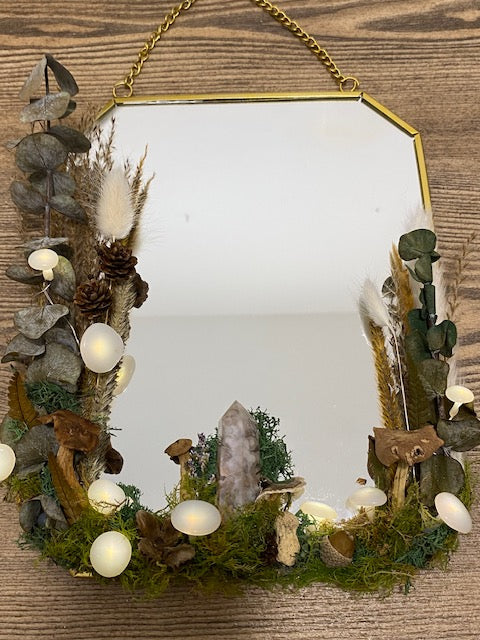 Enchanted Fairy Moss Mirror Workshop - Thursday, 22nd May | 6:00 PM – 9:00 PM